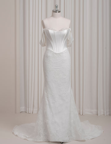 SS27 Custom Corset Wedding Dress Wholesale Manufacturer