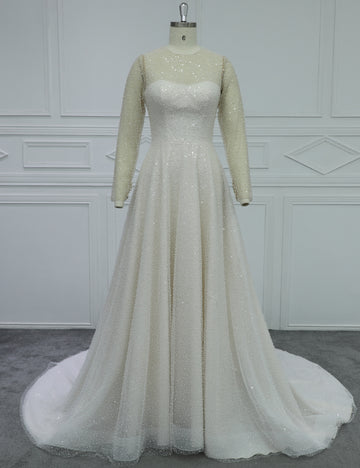 Minimalist Satin Wedding Dress With Modern Silhouette
