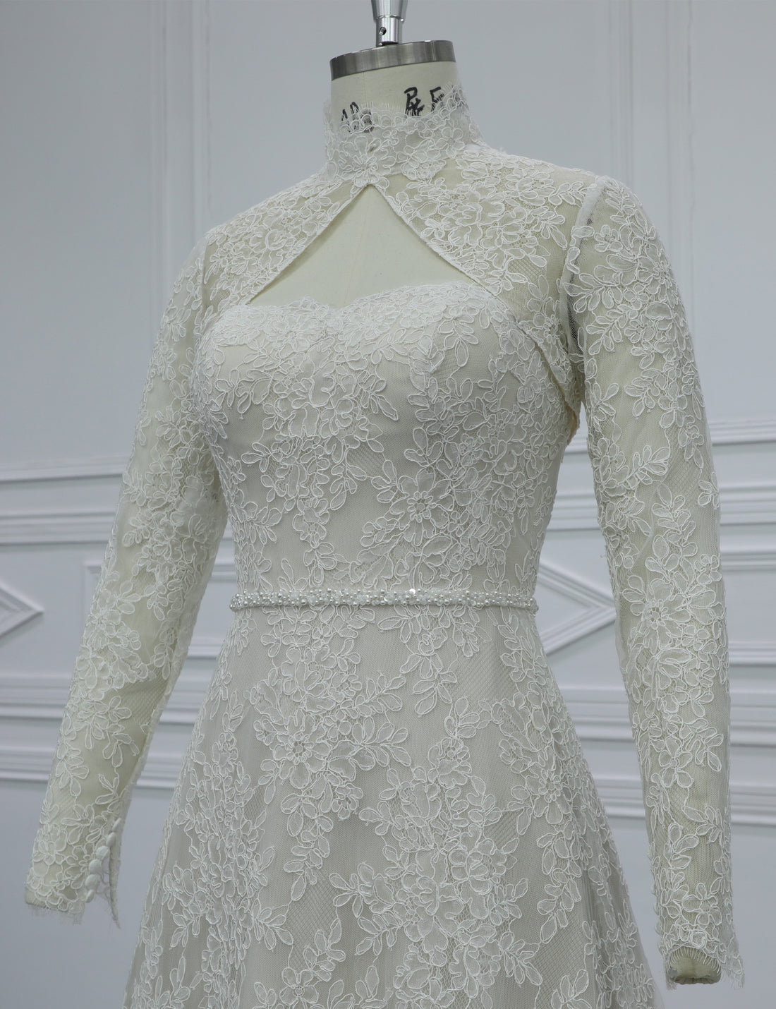 Sexy Off Shoulder Wedding Dress With Corset Bodice