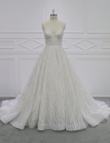 Custom Made A-Line Wedding Dress Supplier