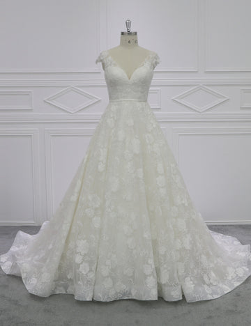 European Style A-Line Wedding Dress Wholesale