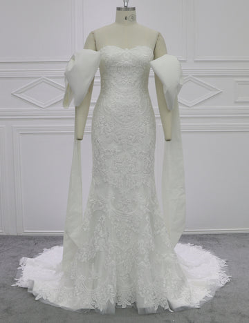 Luxury Mermaid Lace Wedding Dress Wholesale