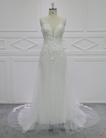 Custom Bridal Mermaid Gown for European Market