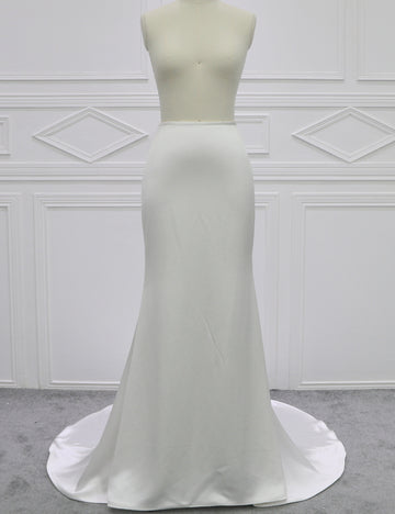 Factory Direct Mermaid Wedding Dress with Train