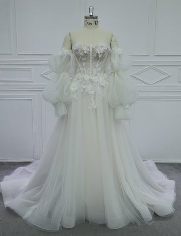 Custom Ball Gown Wedding Dress for Bridal Boutique