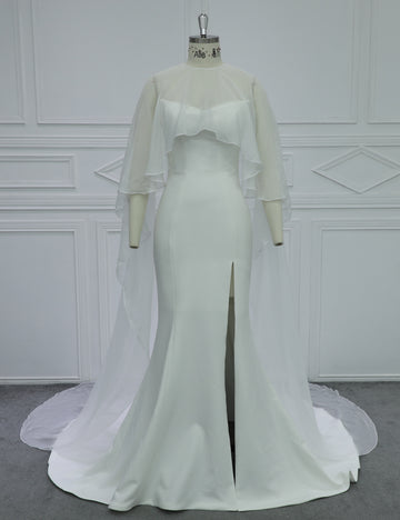Elegant Silk Satin Bridal Dress Supplier