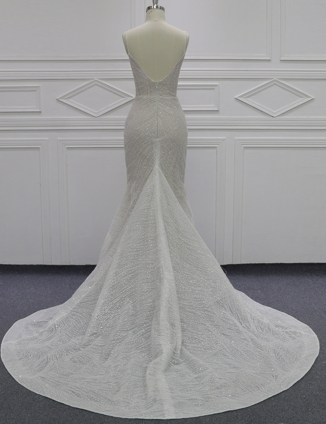 SS27 Fairy Garden Lace Bridal Ball Gown