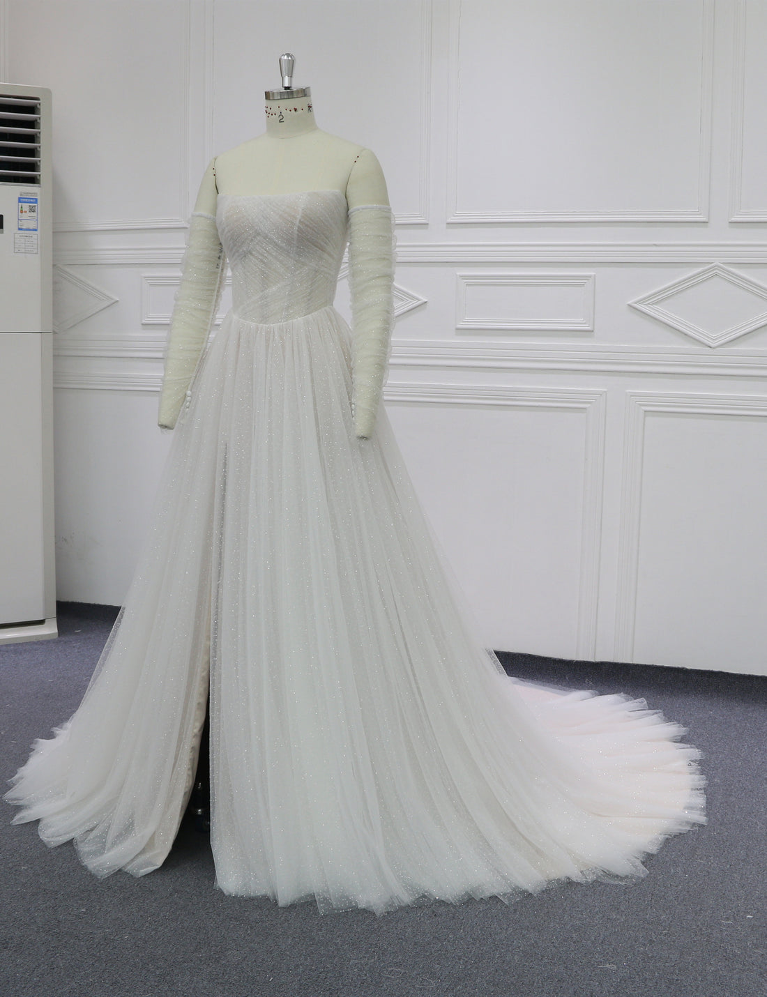 SS27 Premium Handmade Beaded Bridal Dress