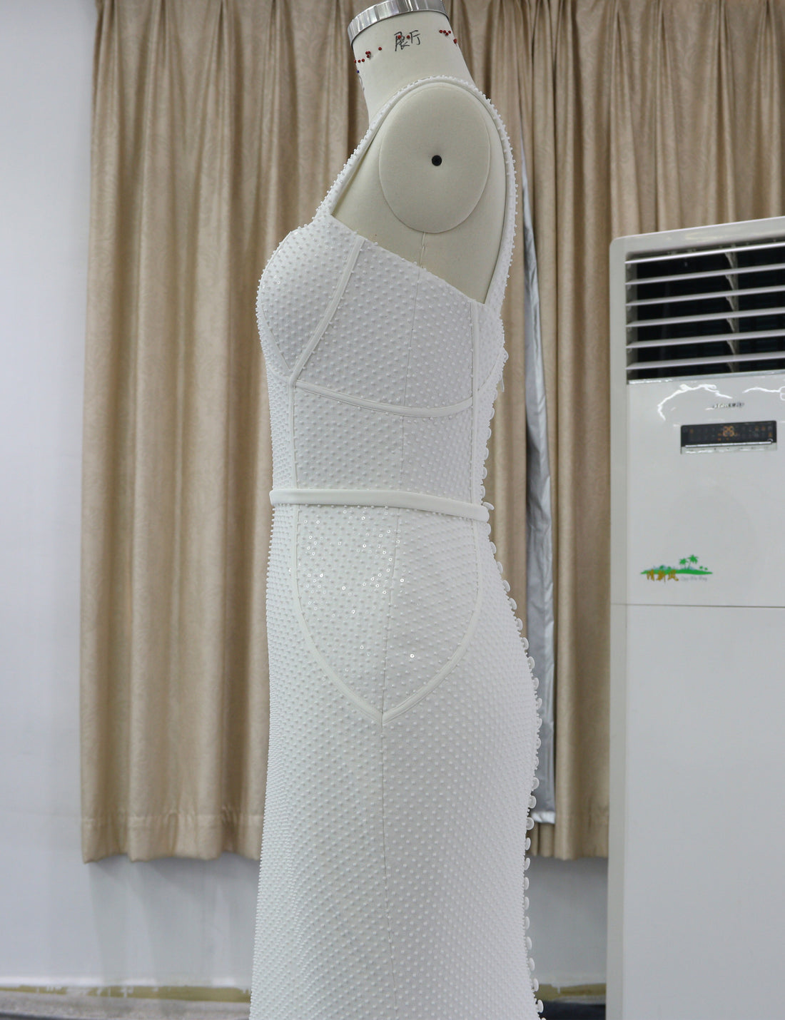 Satin Mermaid Wedding Dress