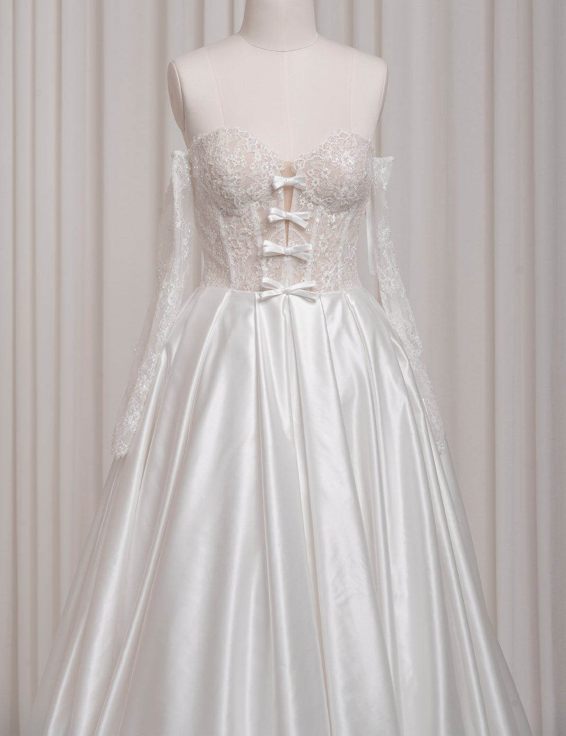SS27 Romantic Floral Lace Wedding Dress Factory