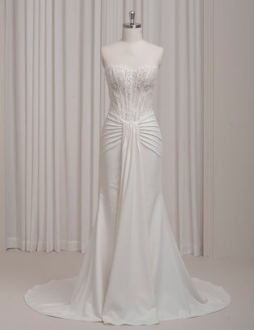 SS27 Luxury Mermaid Wedding Dress Factory Direct
