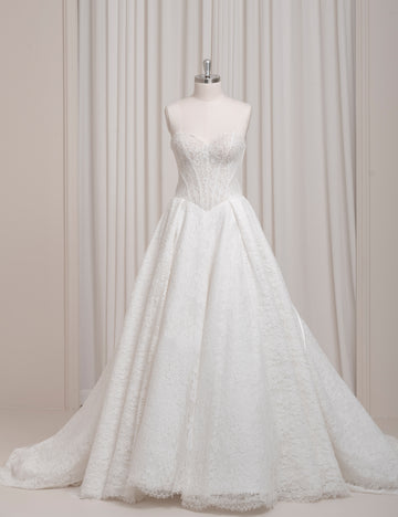 SS27 Sparkling Tulle Bridal Gown Manufacturer