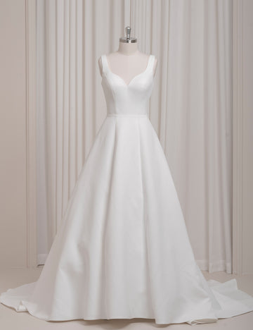 SS27 Soft Satin Ball Gown Bridal Dress Supplier