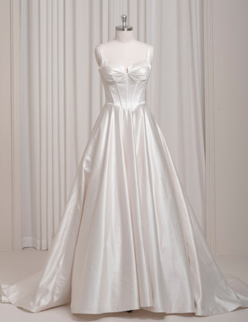 SS27 Luxury A Line Bridal Dress Factory Direct Wholesale