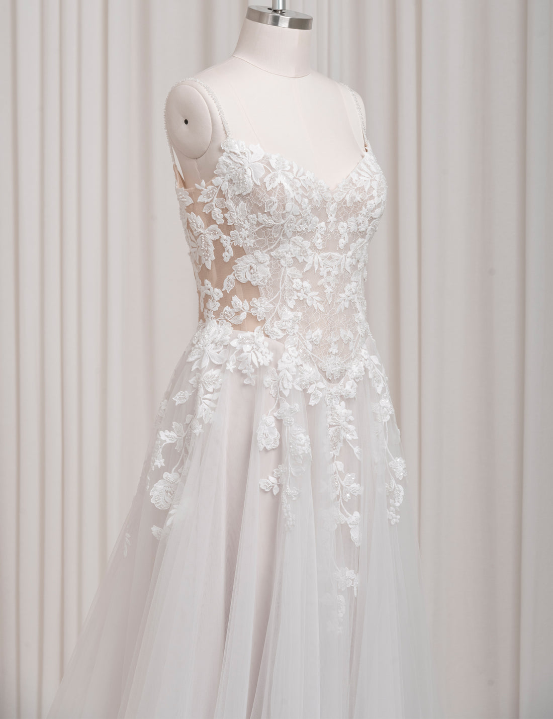 SS27 Romantic A Line Bridal Wedding Dress Factory