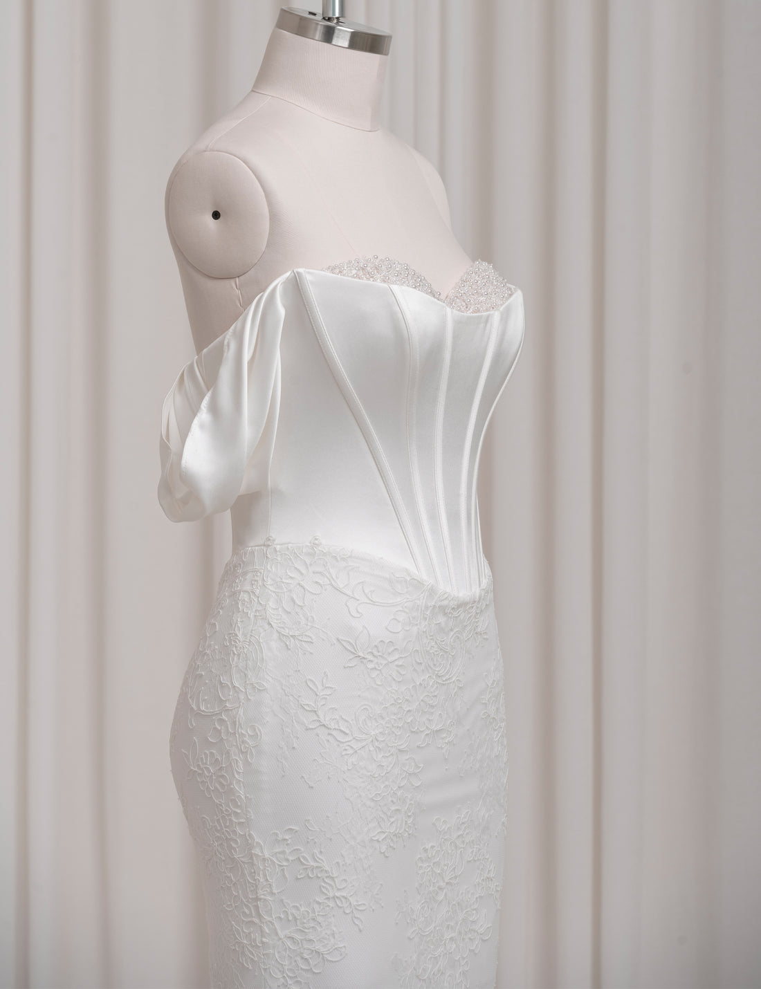 SS27 Custom Corset Wedding Dress Wholesale Manufacturer
