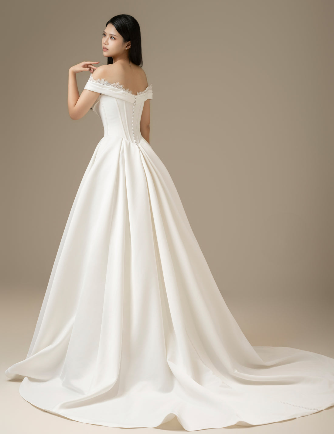 SS27 Couture Floral Wedding Gowns With Handmade Details
